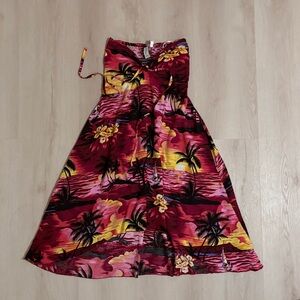 Sunset Palm Women's Casual Dress